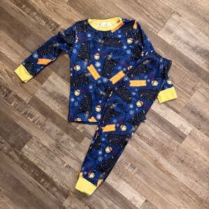 Adee Bug Boutique Polar Express Christmas Pajama Set Size 7